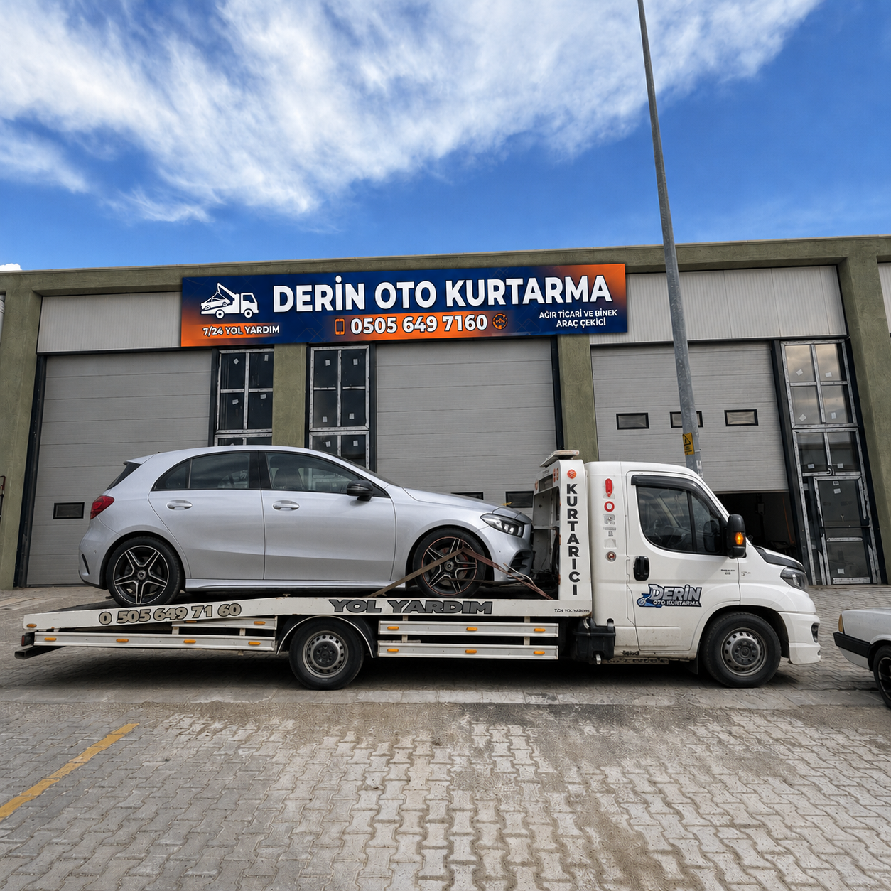 Kütahya Derin Oto Kurtarma çekici hizmeti